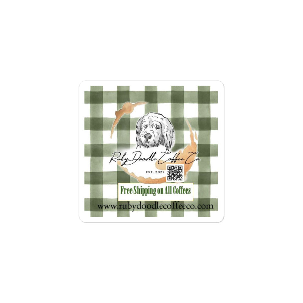 Logo Sticker- Show your Miss Ruby Doodle support